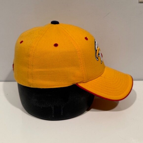 Colorado Eagles CHL Zephyr Z-Fit Flex Fitted Hat Medium/Large Yellow - Picture 3 of 6